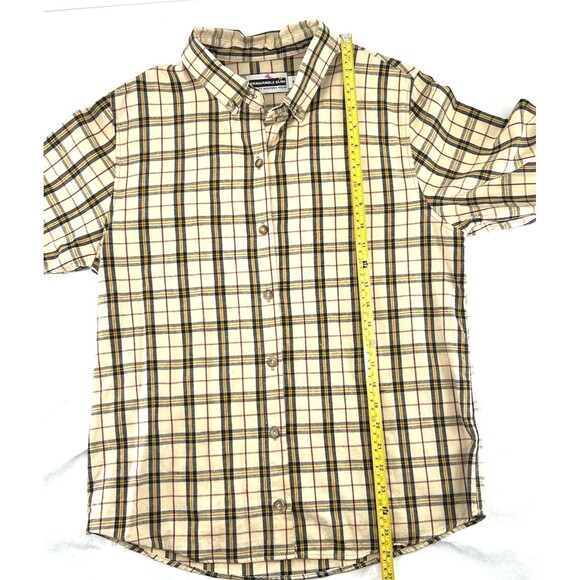 Panhandle Slim Western Wear  Long Sleeve Button-Down Plaid Vintage Mens Shirt M - Picture 12 of 13